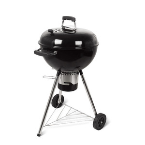 18.5-Inch <b>Kettle</b> Shaped Barbecue Grill Multifunctional Portable Outdoor <b>Camping</b> Tripod Grill With Lid Windproof Rustproof - Product Image 2