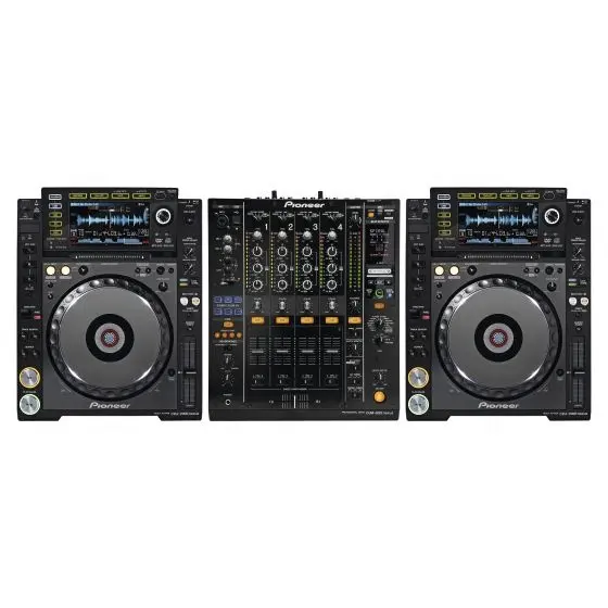 ราคาโปรโมชั่นปีใหม่สำหรับ2023บุกเบิกชุดดีเจ2x CDJ 2000 nexus2 NSX2 Nexus 2 1x djm 900 2000 Nexus