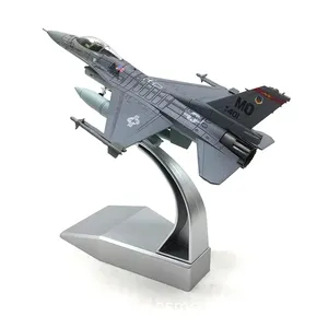Modelo de Avión de Combate F-16C Fighting Falcon a Escala 1/100, de Metal Fundido a Presión, para Colección y Regalo - Product Image 1