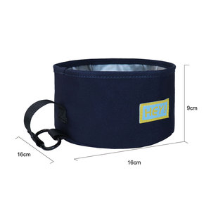 Tazón plegable personalizado de fábrica para mascotas, impermeable, portátil, para alimentar al aire libre, para gatos, perros, suministros para mascotas - Product Image 4