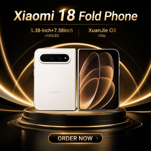 Xiaomi 18 Fold รุ่นใหม่ ปี 2026 โทรศัพท์พับได้ของ Xiaomi พร้อมชิป Xuanjie O3 จับถนัดมือ ใช้งานง่าย มองเห็นภาพได้กว้างในทันที - Product Image 1