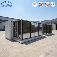 Maison modulaire en acier de 40 pieds avec salle de bain et cuisine pour hôtel-appartement