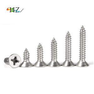 สกรูเจาะเหล็กหัวแบนแบบไขว้  ขนาด 25 มม.  เคลือบสังกะสี เกรด 8.8 ขายตรงจากโรงงาน - Product Image 4