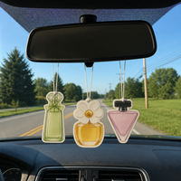 Sachet désodorisant solide évaporatif 6-en-1 multi-parfums pour voiture et armoire