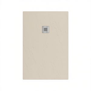 Plato de Ducha Rectangular Estasi 80 x 160 cm Color Arena Superficie Antideslizante Para Uso en Baño - Product Image 3