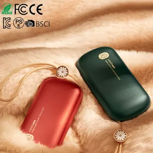 Mini Draagbare Body Handwarmer Power Bank Batterij Oplaadbare Pocket Body Handen Warmer Telefoon Power Bank Snelle Verwarming