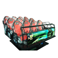 Console de jeu de borne d'arcade de jeux de course 9d vr, réalité virtuelle colorée