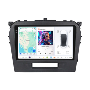MEKEDE Navigation GPS Écran QLED 2k DUDU7 Lecteur audio de voiture Android Car-play pour <span class=keywords><strong>Suzuki</strong></span> <span class=keywords><strong>Vitara</strong></span> 2014-2018 - Product Image 1