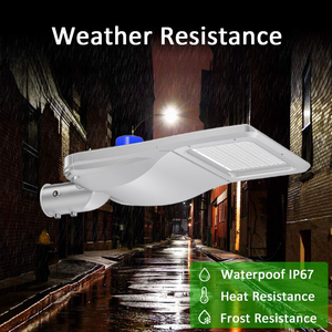 ไฟถนน LED สำหรับภายนอกอาคาร ยี่ห้อ Hishine ใช้ในสวน กันน้ำ พร้อมเซ็นเซอร์ตรวจจับความเคลื่อนไหว ตัวเรือนอลูมิเนียมอัลลอยด์ มาตรฐาน IP67 ได้รับการรับรอง RoHS - Product Image 3