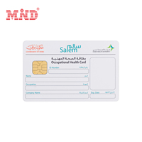 Cartes de licence de lecteur de PC en polycarbonate de taille CR80 d'impression laser