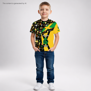 <strong>Jamaican</strong> Clothing Jamaica Vest <strong>Top</strong> Camisas De Jamaica Para <strong>Jamaican</strong> Shirts Print - Product Image 4