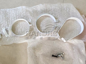 آلة صنع مشبك شماعات الأنابيب الأوتوماتيكية من RANDRO ، خرطوم شماعات الأنابيب الحلقي المنقسم ، ماكينة صنع الأطواق - Product Image 2