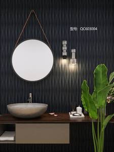 Fábrica al por mayor superficie almenada negro blanco empalme mate brillante azulejo torneado a mano suelo decoración interior y exterior - Product Image 3