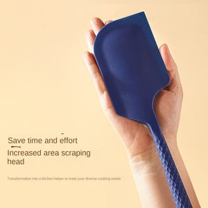 Xukang Advanced Sense Diamond Handle Integrated Silicone Scraper Cream Spatula Food Grade High Temperature Resistant Baking - Product Image 2
