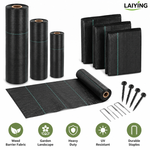 <span class=keywords><strong>Manta</strong></span> Antihierbas Multiusos en Rollo, Membrana de Control de Malezas para Granjas, Rollo de Tela Geotextil para Parques Infantiles - Product Image 2