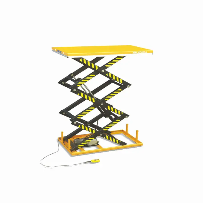 Hydraulic Scissor Warehouse Vertical Lift Table For Pit