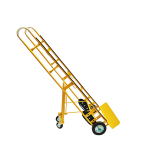 HT1520 Heavy Duty Warehouse Cart Foldable Steel Hand Push Cart For Appliances Furniture Transport - Product Image 5