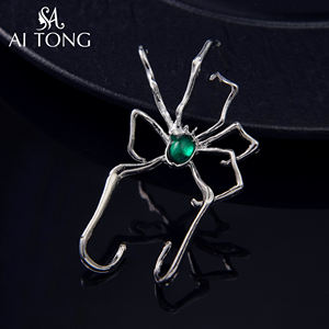 أقراط متدلية عصرية بتصميم العناكب من سبائك معدنية، الأكثر مبيعًا على إنستغرام، بأسلوب هيب هوب متين وريترو ملون ومضحك للمراهقين - Product Image 4