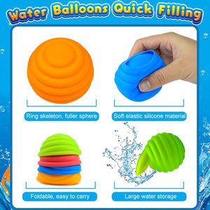 Silicone Arrosoir Jeu Gonflable Ballon <span class=keywords><strong>D</strong></span>'<span class=keywords><strong>eau</strong></span> Jouet Piscine Jouer Natation Océan Cascade Balle Pour Adulte Enfant - Product Image 4