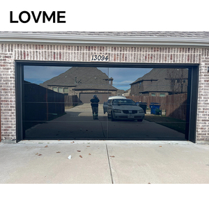 Offre Spéciale <span class=keywords><strong>porte</strong></span> de <span class=keywords><strong>garage</strong></span> personnalisée en aluminium ou en verre miroir ou en bois <span class=keywords><strong>porte</strong></span> de <span class=keywords><strong>garage</strong></span> automatique électrique transparente - Product Image 5