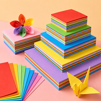 Papier Origami A4 200 feuilles 80 g/m² Double face 20 couleurs pour bricolage artisanat créatif fabrication de cadeaux art du pliage fait main