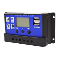 Contrôleur de charge solaire MPPT 60A à 100A 12V/24V/48V automatique avec suivi du point de puissance maximal et application mobile, régulateur solaire inclus