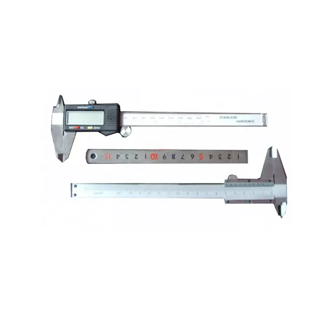 3 pcs מדידת כלים סט עם 150mm Vernier Caliper /0-25mm מיקרומטר/150mm נירוסטה פלדת שליט