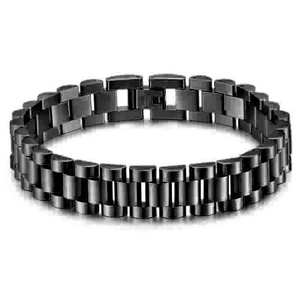 Correas de reloj de acero inoxidable de 12MM, pulseras multicolor galvanizadas para hombres y mujeres, accesorio de joyería con hebilla duradera - Product Image 5