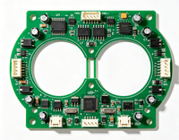 Circuit imprimé de phare LED automobile, PCB multicouche à impédance, PCBA Gerber personnalisé pour l'éclairage des véhicules
