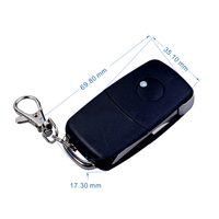 Système d'alarme sans fil copieur portable à distance 433mhz récepteur rf télécommande de porte automatique