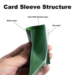 HY T031 Jeu de cartes en PP mat de haute qualité, jeux de société, taille standard japonaise (66x91mm), cartes <span class=keywords><strong>à</strong></span> collectionner personnalisées - Product Image 3