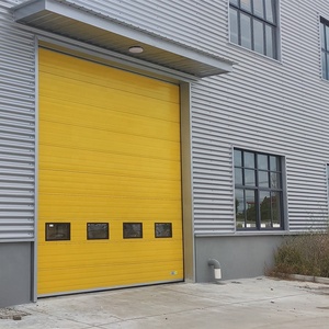 Vente directe d'usine porte sectionnelle isolée intelligente en alliage d'aluminium chambre froide congélateur - Product Image 5