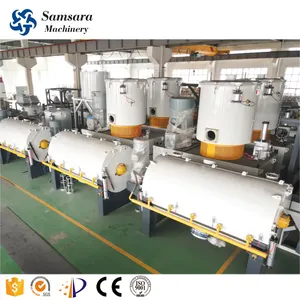 Hot Sale Plastic PVC Film Recycling Production Line for PP/PA with Glass Fiber Compounding PVC mixing line