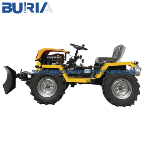 Mini 4WD Multifuncional Power Tiller Azada Cultivador Tractor de jardín con componentes de núcleo de caja de cambios de motor - Product Image 4
