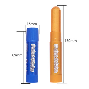 Lot de <span class=keywords><strong>crayons</strong></span> torsadables B2B, confortables à tenir, séchage rapide, 6/12 pigments métalliques, bâtons de peinture pour enfants pour projets scolaires - Product Image 2