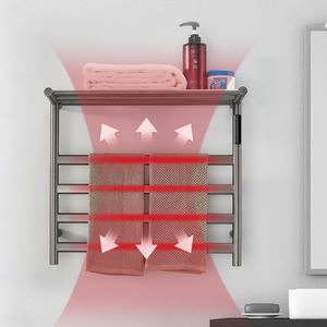 Nouvelle arrivée Sèche-<span class=keywords><strong>serviettes</strong></span> électrique chromé avec 3 ans de garantie Chauffe-<span class=keywords><strong>serviettes</strong></span> pour salle de bain - Product Image 4