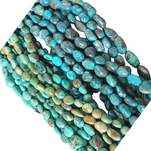 Groothandel <span class=keywords><strong>Turquoise</strong></span> Kralen Natuurlijke <span class=keywords><strong>Turquoise</strong></span> Facet Ovale Kralen <span class=keywords><strong>Turquoise</strong></span> Ovale Kralen - Product Image 5