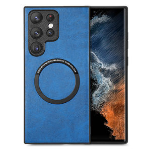 Custodia in pelle per telefono cellulare magnetico custodia protettiva per <span class=keywords><strong>Samsung</strong></span> <span class=keywords><strong>A35</strong></span> 5g S23 Ultra S24 S 24 <span class=keywords><strong>Cover</strong></span> posteriore in pelle - Product Image 1