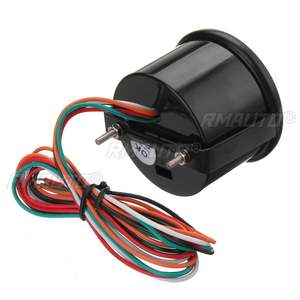 Medidor de Presión de Turbo Universal para Automóvil, Manómetro de Vacío con Pantalla LED Roja y Azul de 2'' 52mm 12V - Product Image 5