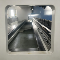 Presse plieuse électro-hydraulique robuste DHS-110/4100, machine de pliage de tôles CNC haute précision pour usage industriel