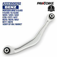Lengan Suspensi Wishbone Kendaraan OE A2223500292 untuk Mercedes Benz S500 S550 S600 S63 S65 CL500 CL550 CL600 Komponen Sasis Mobil