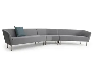 New design sofa furniture waiting room office sectional sofa 135 Angle L office sofa set furniture