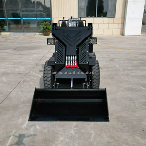 CE EPA Diesel Mini Skid Steer Loader Ruedas de jardín para el hogar Envío gratis Cargador frontal Motor Bomba de cojinete de motor Cumple con el núcleo - Product Image 6