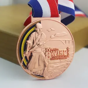 8 plaques de taekwondo personnalisées, médaillon de sport de karaté