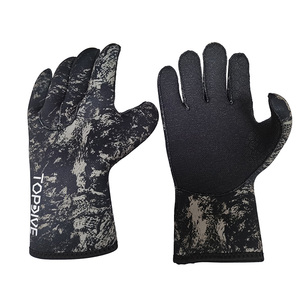 Logotipo personalizado <span class=keywords><strong>Neopreno</strong></span> 3mm 4mm 5mm Guantes de buceo <span class=keywords><strong>para</strong></span> deportes de agua fría Natación y pesca submarina - Product Image 5