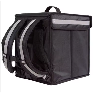 Mochila Térmica Ligera de Poliéster con Logotipo Personalizado para Motocicleta, Bicicleta, Entrega de Comida, con Diseño de Letras - Product Image 1