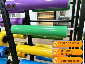 <span class=keywords><strong>Film</strong></span> de transfert thermique en vinyle silicone HMJ Custom Stock 3D <span class=keywords><strong>HDTV</strong></span> pour vêtements et chaussures, compatible avec les machines laser et traceurs. - Product Image 3