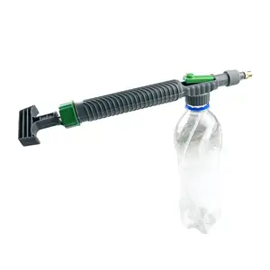手動高圧エアポンプ噴霧器調整可能なドリンクボトルスプレーヘッドノズルガーデン散水ツール噴霧器
