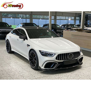 Pièces détachées automobiles style Brabu Kit de carrosserie en fibre de carbone sèche diffuseur de lèvre avant pour Mercedes Benz <span class=keywords><strong>AMG</strong></span> GT63 <span class=keywords><strong>63s</strong></span> 2019-2022 - Product Image 5