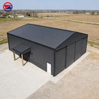 Atelier à structure en acier sur mesure, hangar métallique à montage rapide, structure résistante aux intempéries pour usine industrielle et stockage